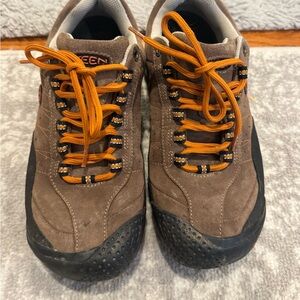 Keen Steel Toe Womens Hiking Shoe Work Brown Size 8.5